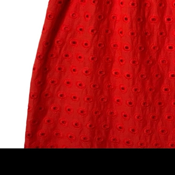 Madewell Orange Smocked Mini Sundress Excelent Like New - Picture 6 of 14